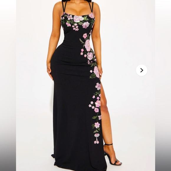 Feeling Pretty Floral Gown - - Picture 1 of 10